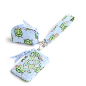 Dual Pouch Wide Wristlet